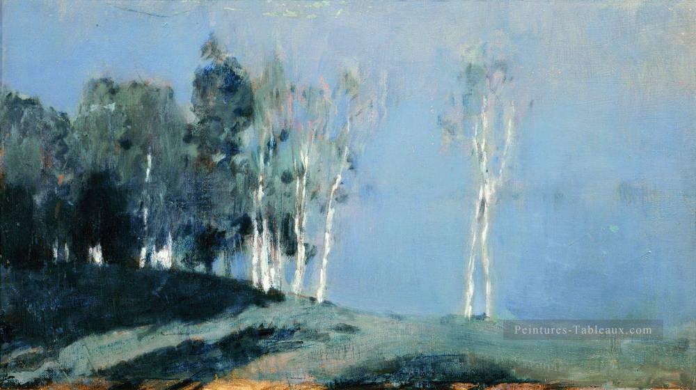 nuit au clair de lune 1899 Isaac Levitan Peintures à l'huile